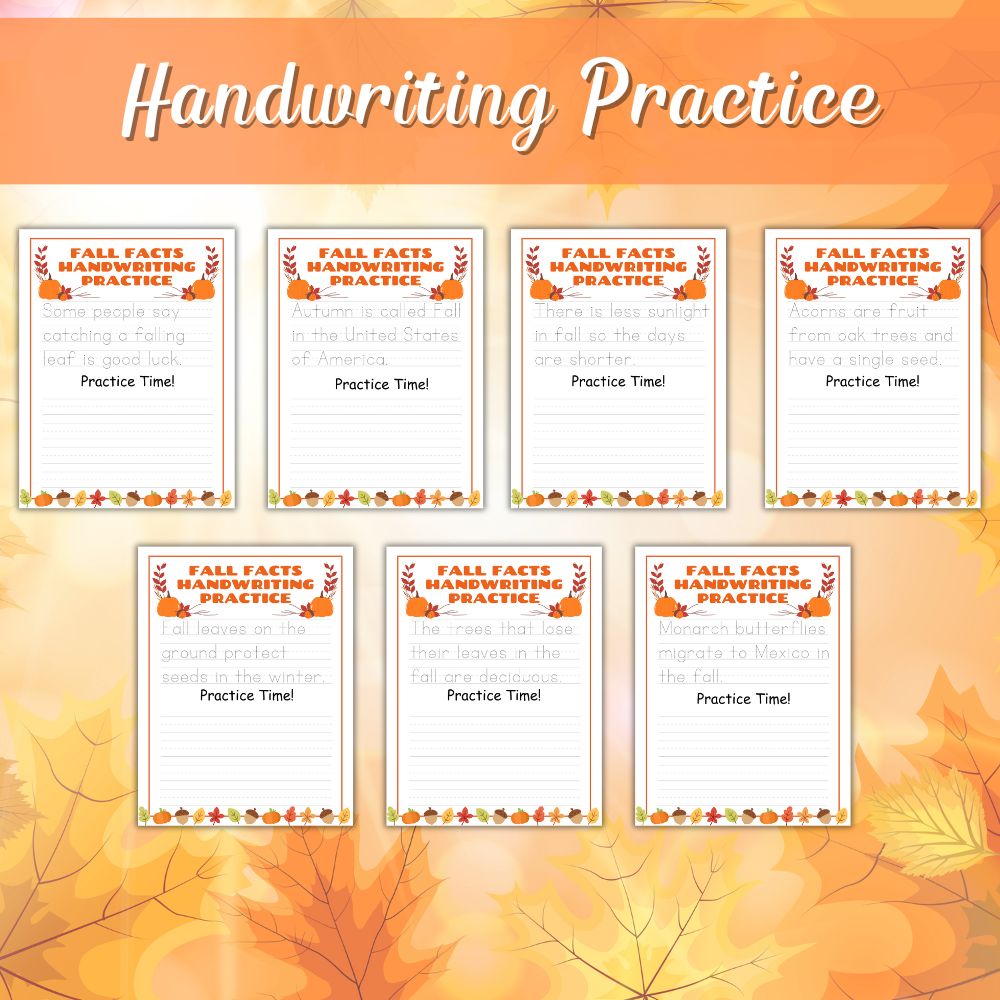 PLR Kids Fall Activity Book