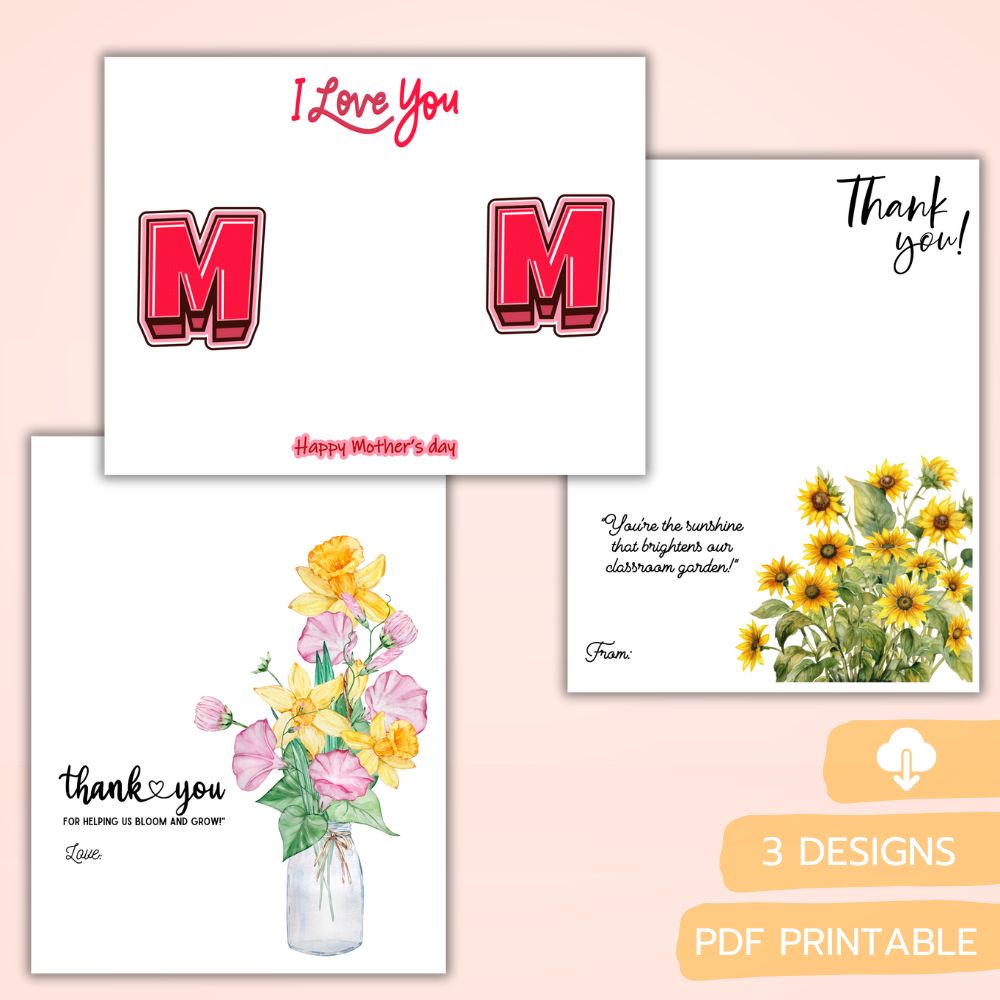 PLR Mother's Day Handprint Art