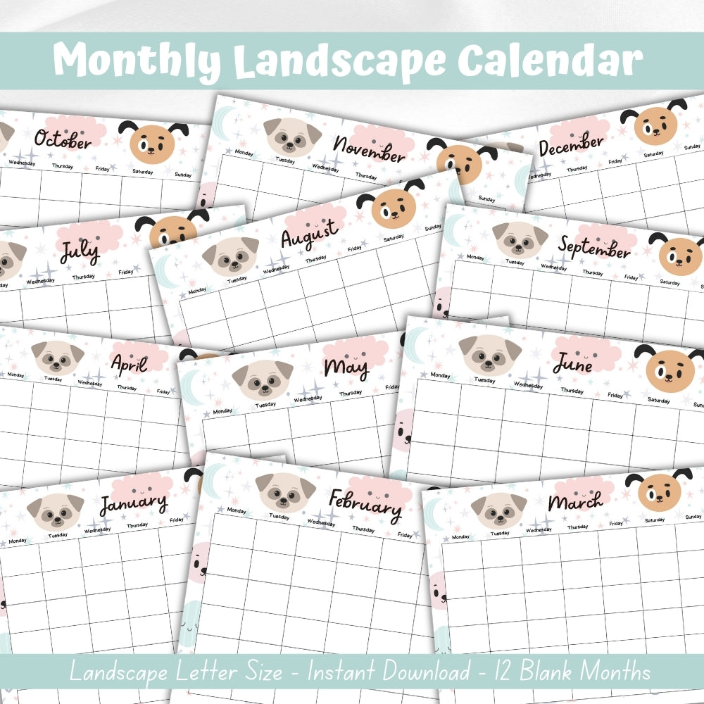 PLR Pastel Dog Care Planner