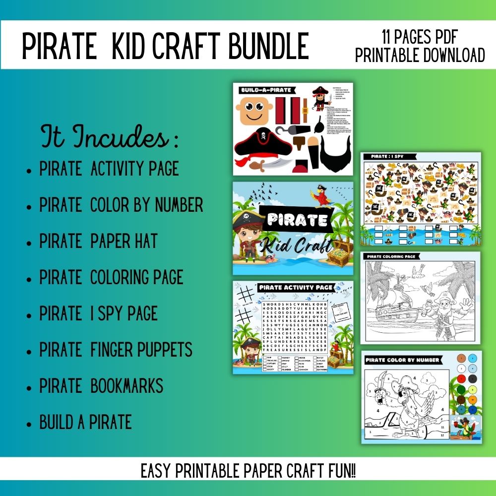 PLR Pirate Craft Bundle