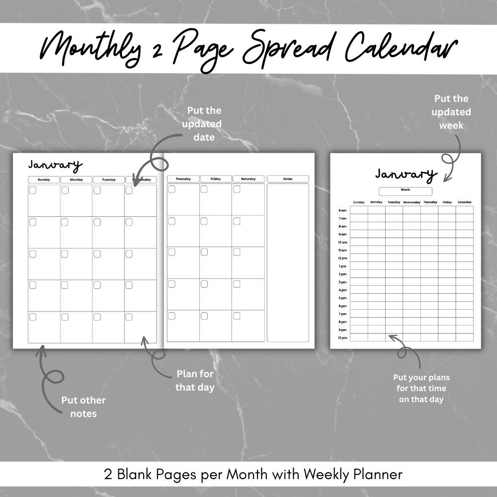 PLR Gardening Planner - Plain Design