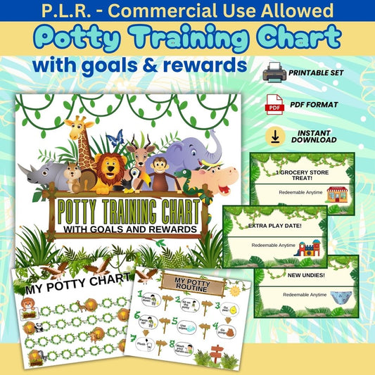 PLR Potty Training Chart
