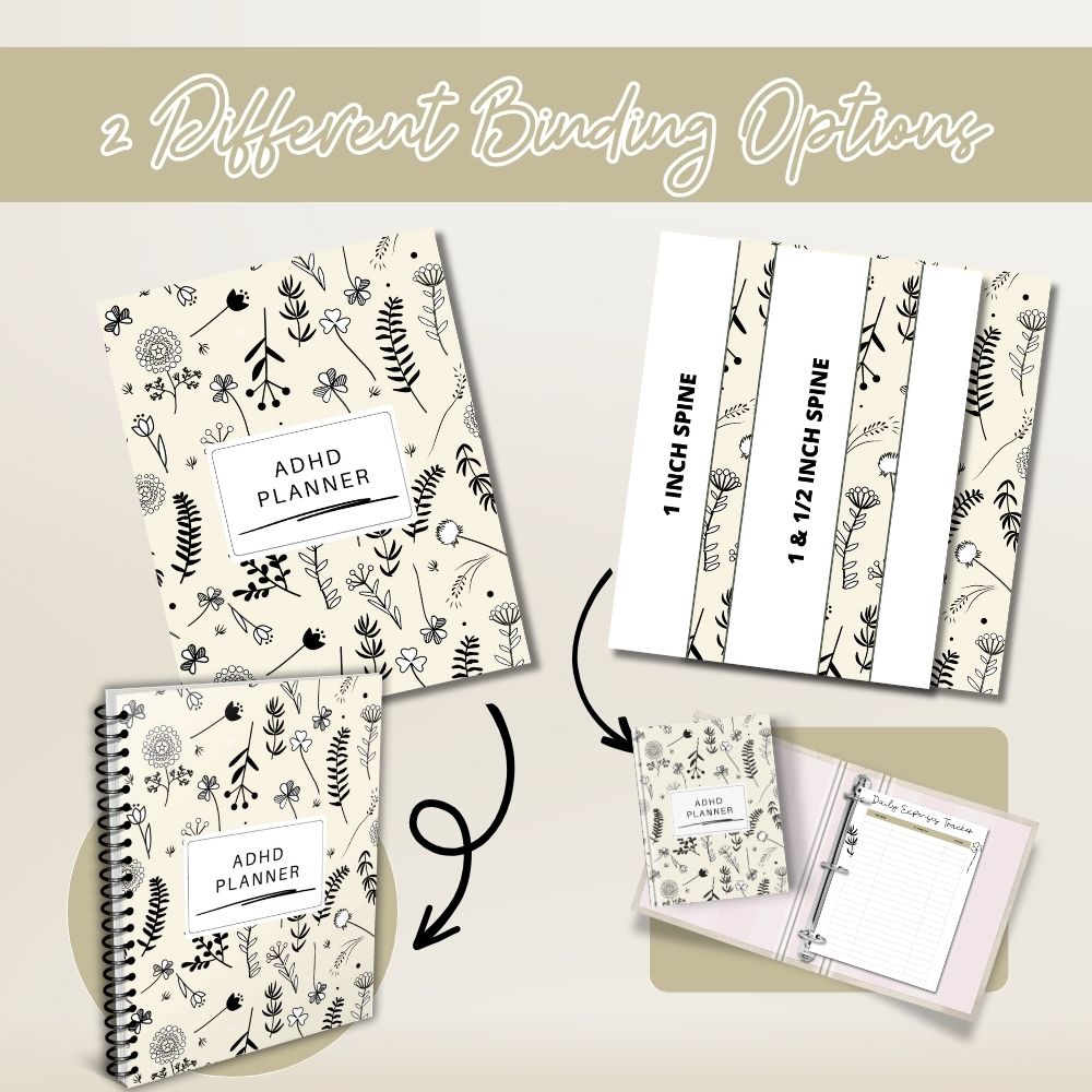 PLR ADHD Planner