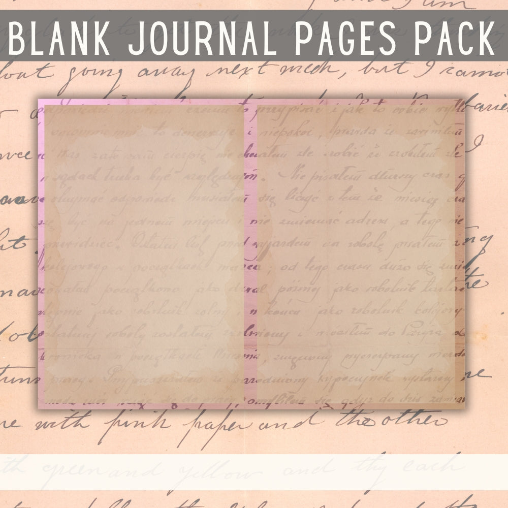 PLR Blank Journal Pages