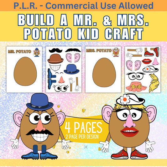 PLR Build a Mr. & Mrs. Potato