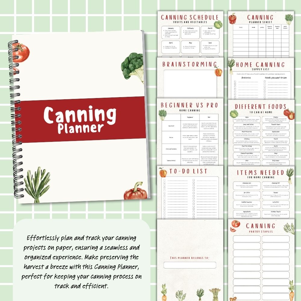 PLR Canning Planner