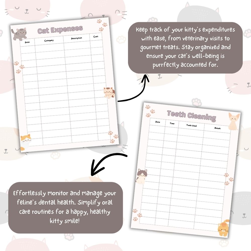 PLR Cat Care Planner