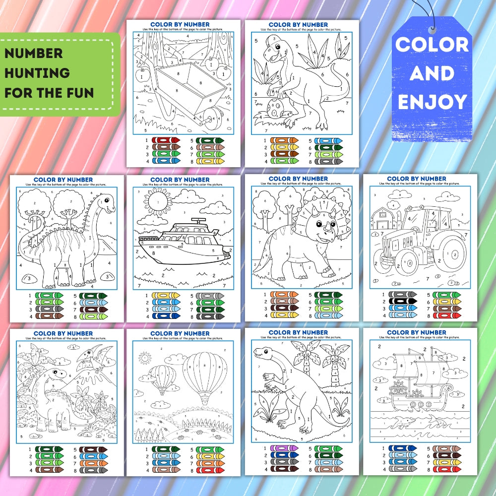 PLR Color by Number