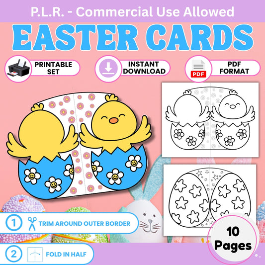 PLR Printable Easter Cards