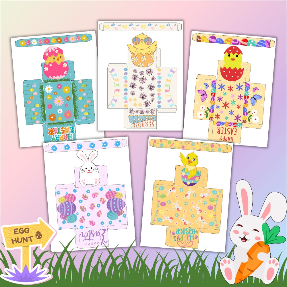 PLR Easter Basket Printable Craft