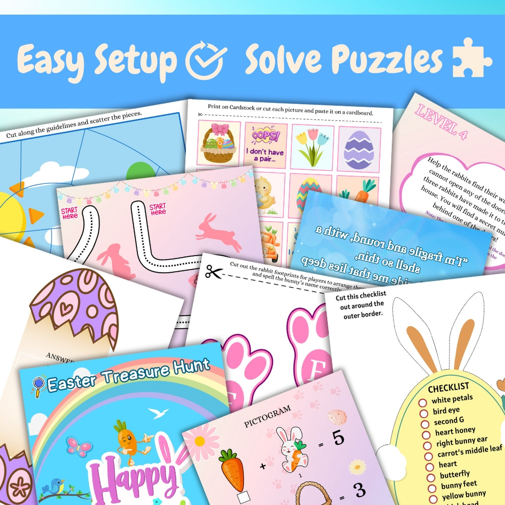 PLR Easter Escape Room for Kids