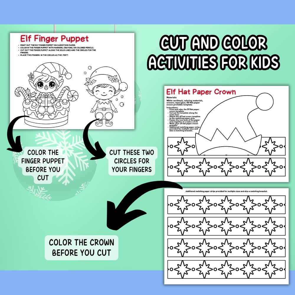 PLR Elf Kid Craft Bundle