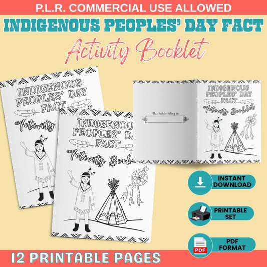 PLR Indigenous Peoples Day Fact Activity Booklet