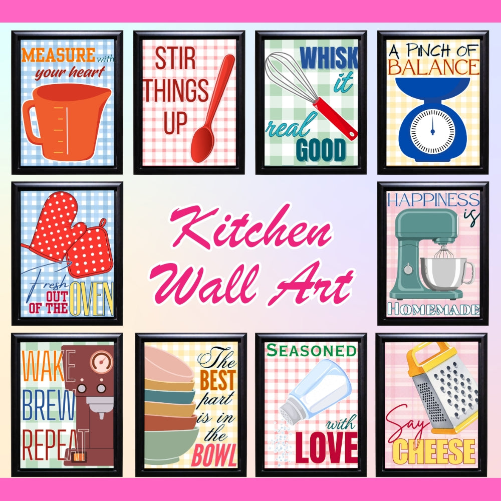 PLR Printable Kitchen Organization Pages