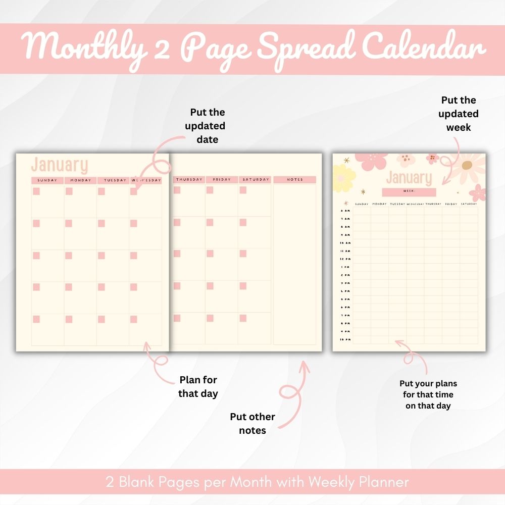 PLR Pastel Brain Dump Journal