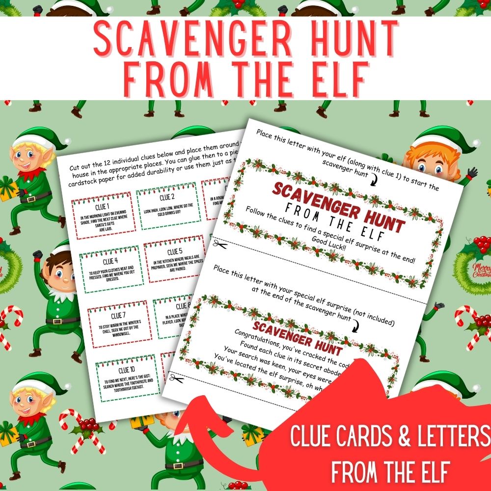 PLR Scavenger Hunt from the Elf