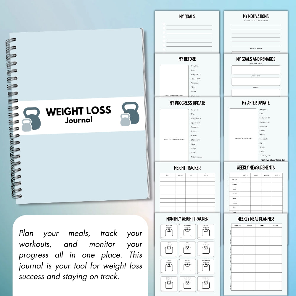 PLR Printable Weight Loss Journal