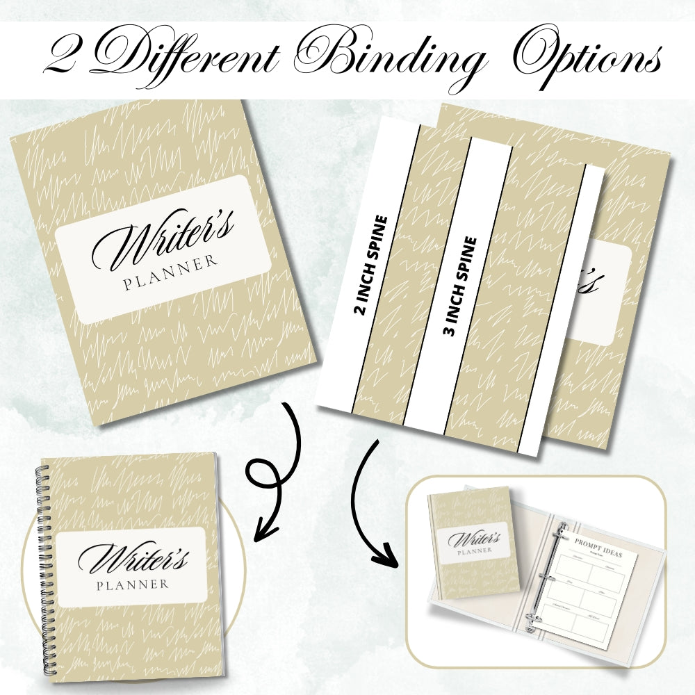 PLR Printable Writer's Planner