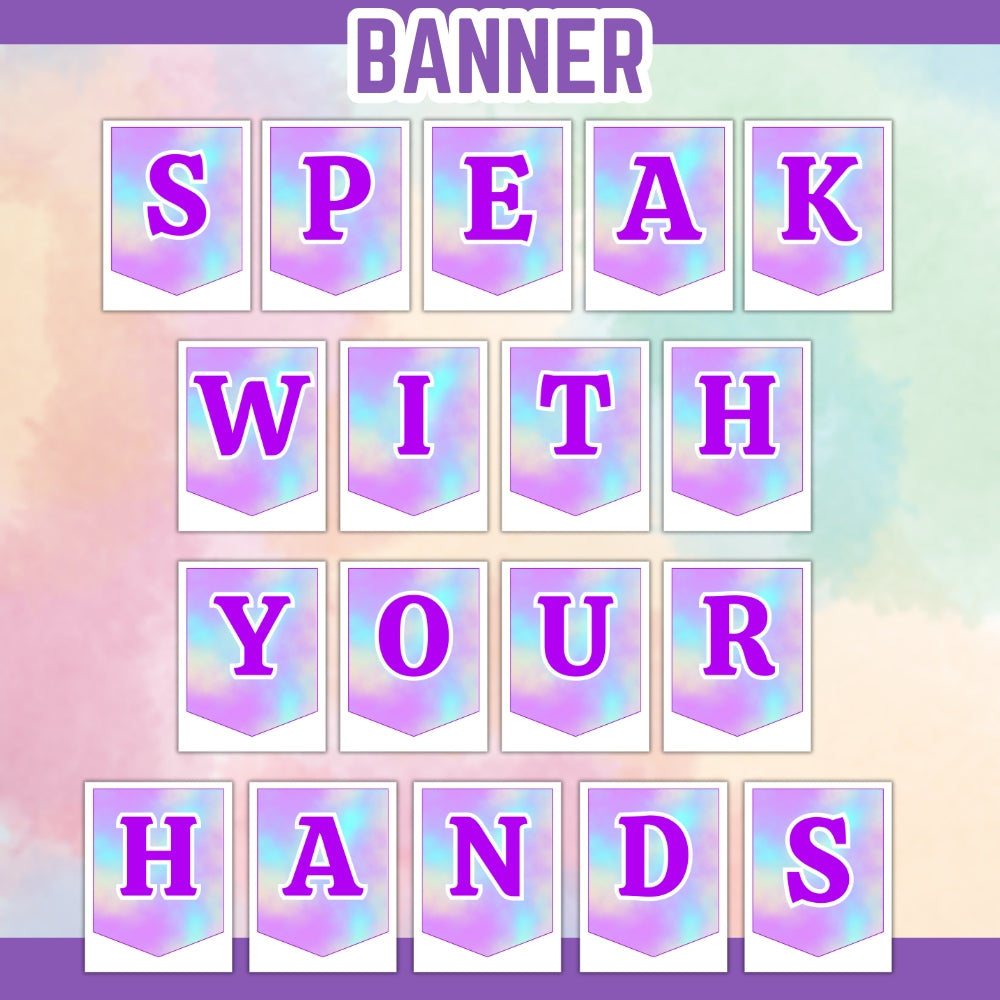 PLR Sign Language Posters plus more