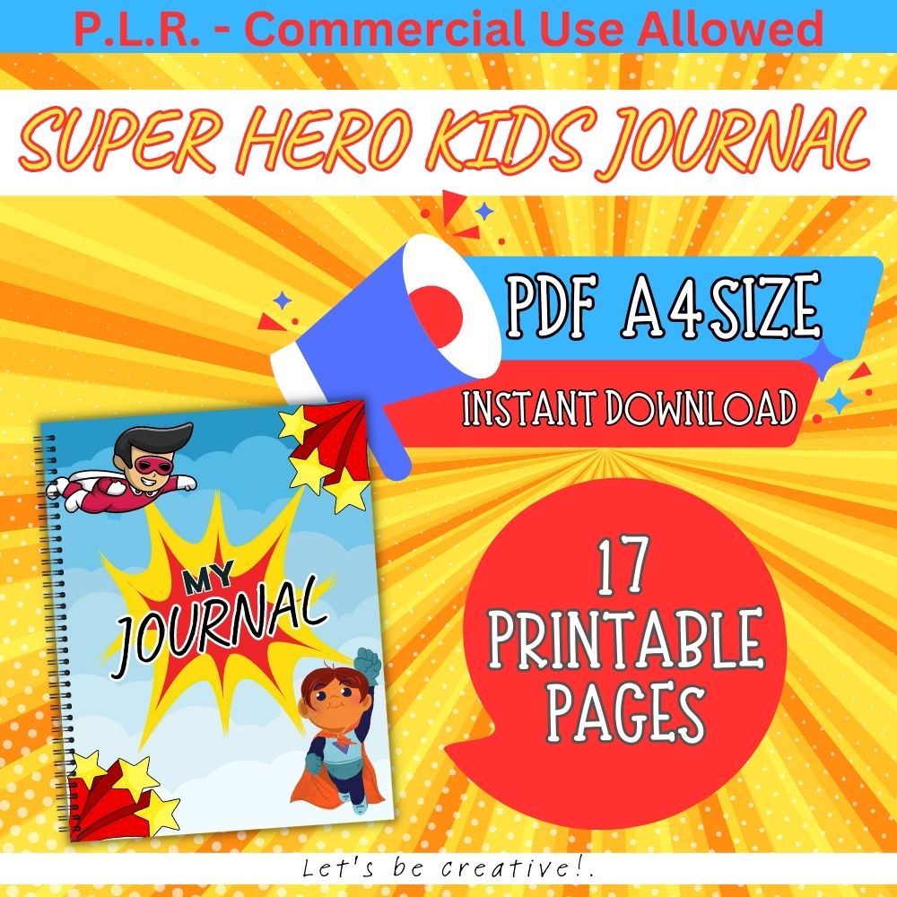 PLR Kids Journal Plr printables store plr-kids-journal-plr-printables-store