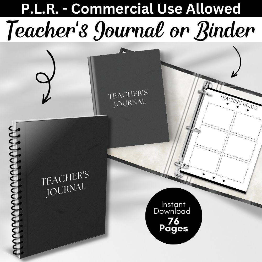 PLR Teacher Journal