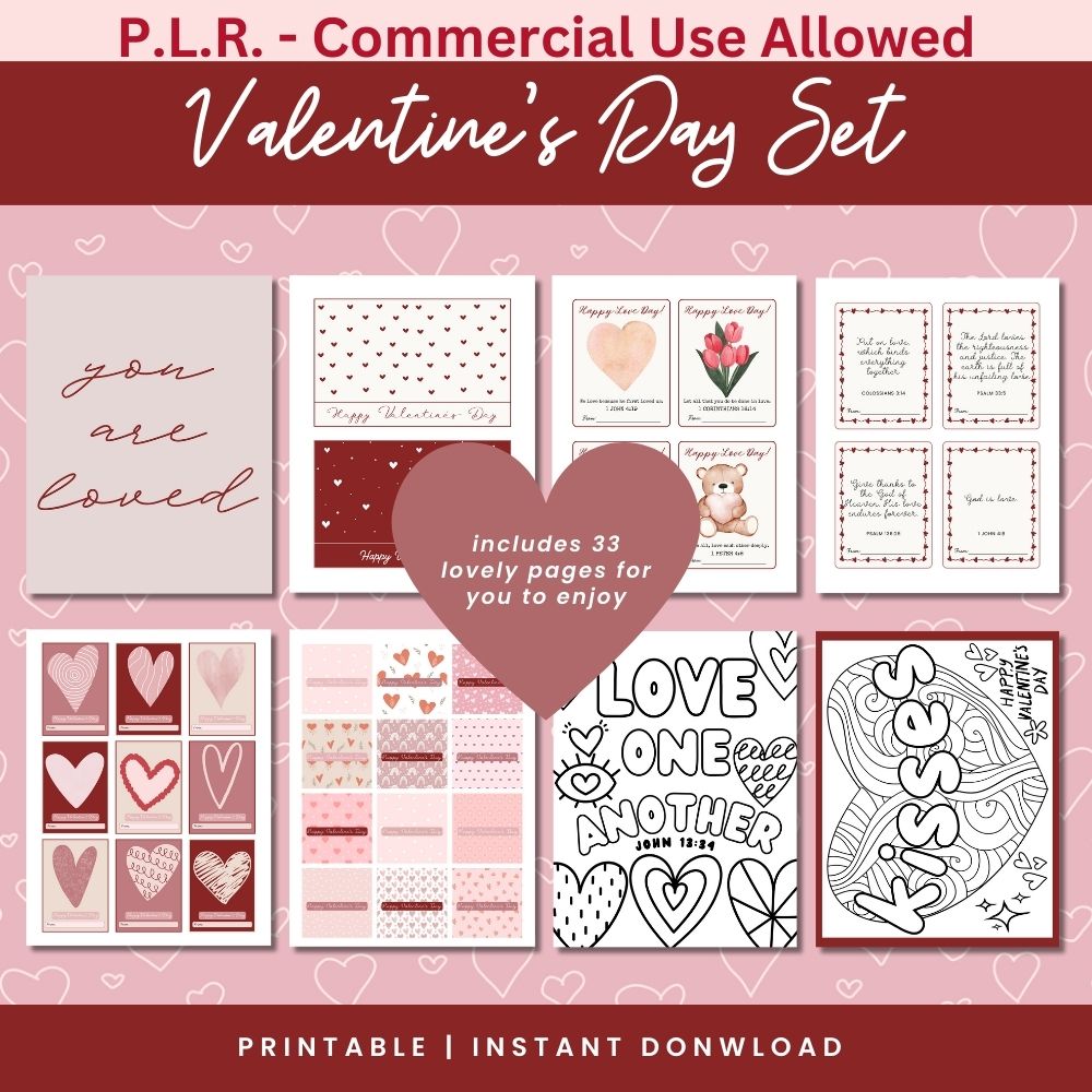 PLR Valentine's Day Set