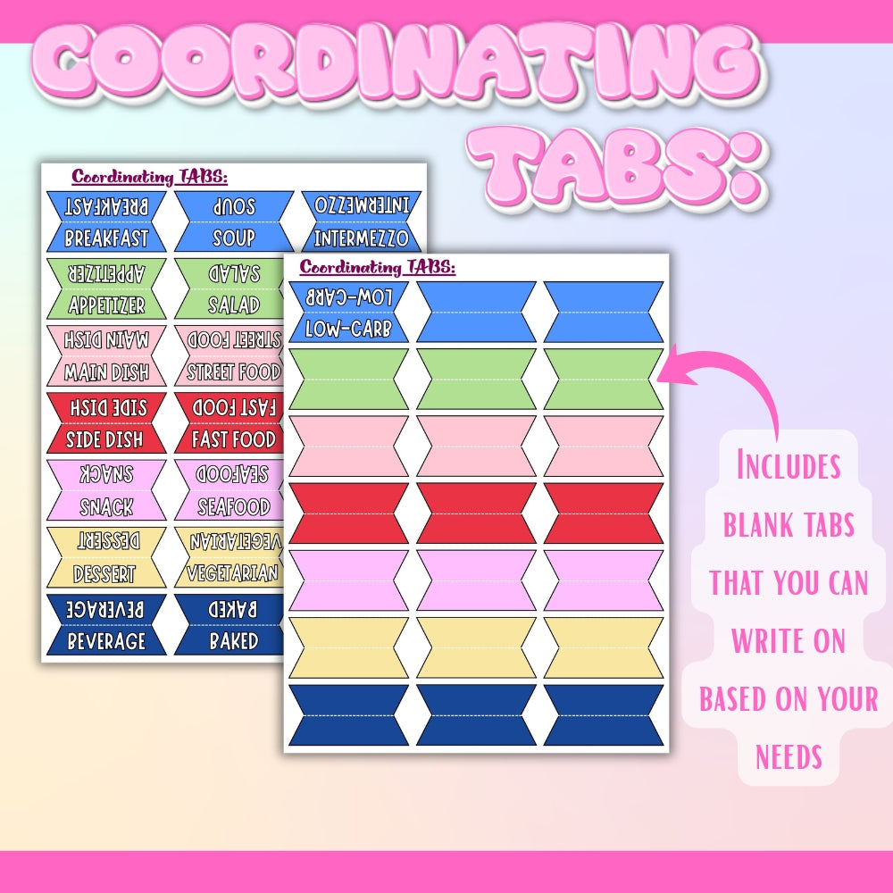 PLR Printable Recipe Cards Variety Pack