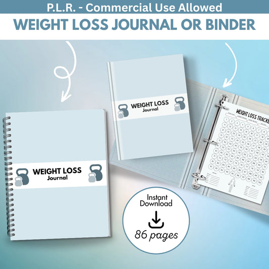PLR Printable Weight Loss Journal