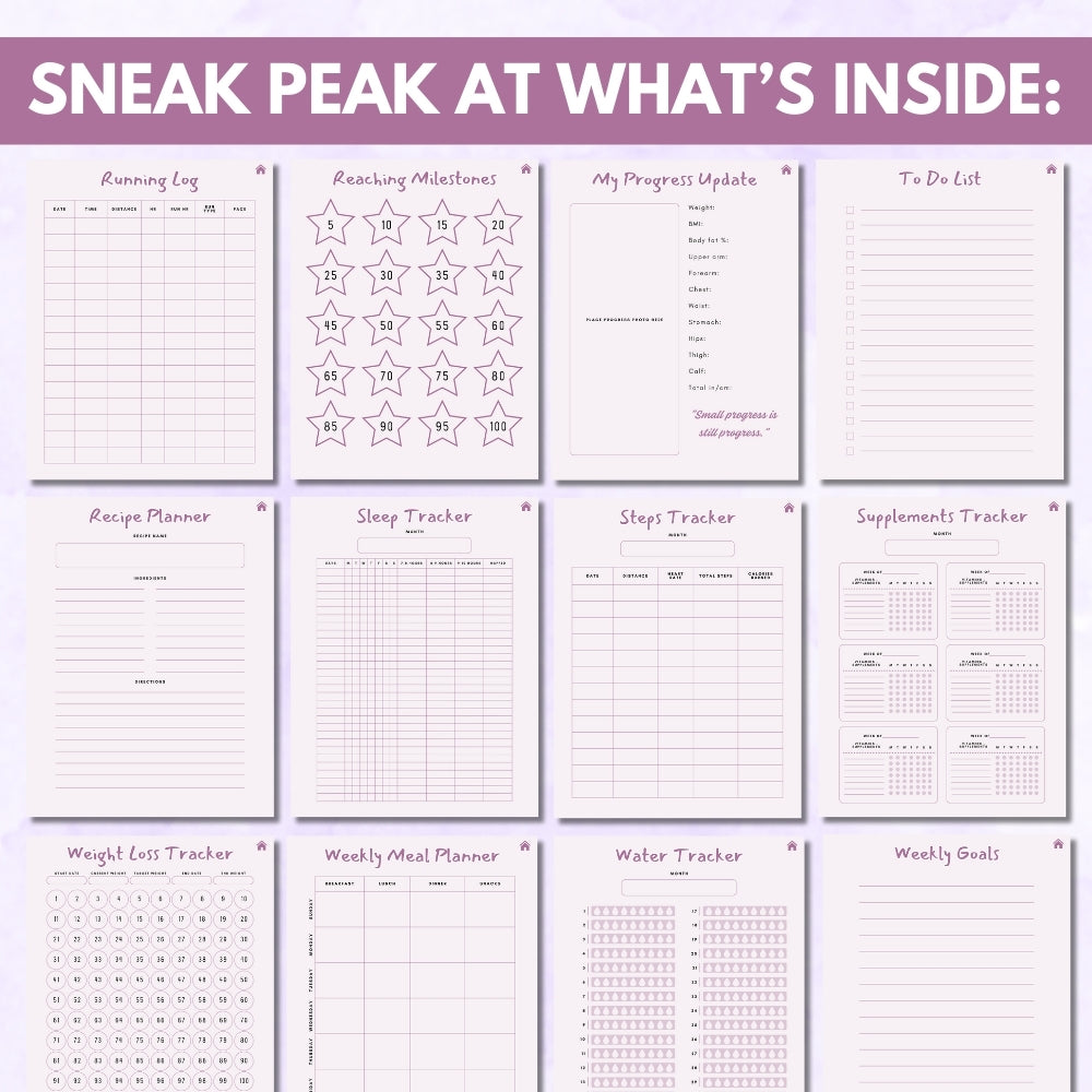 PLR Digital Weight Loss Journal