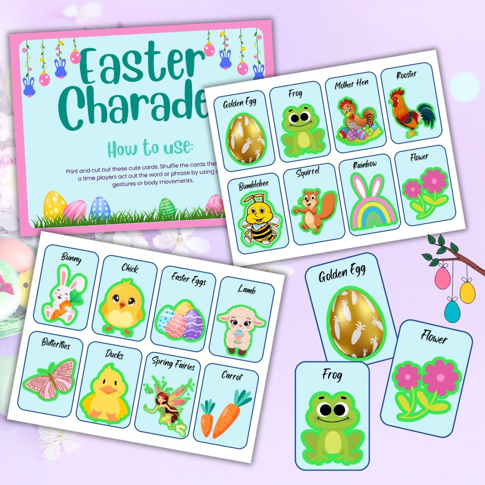 PLR Easter Printable Board Game
