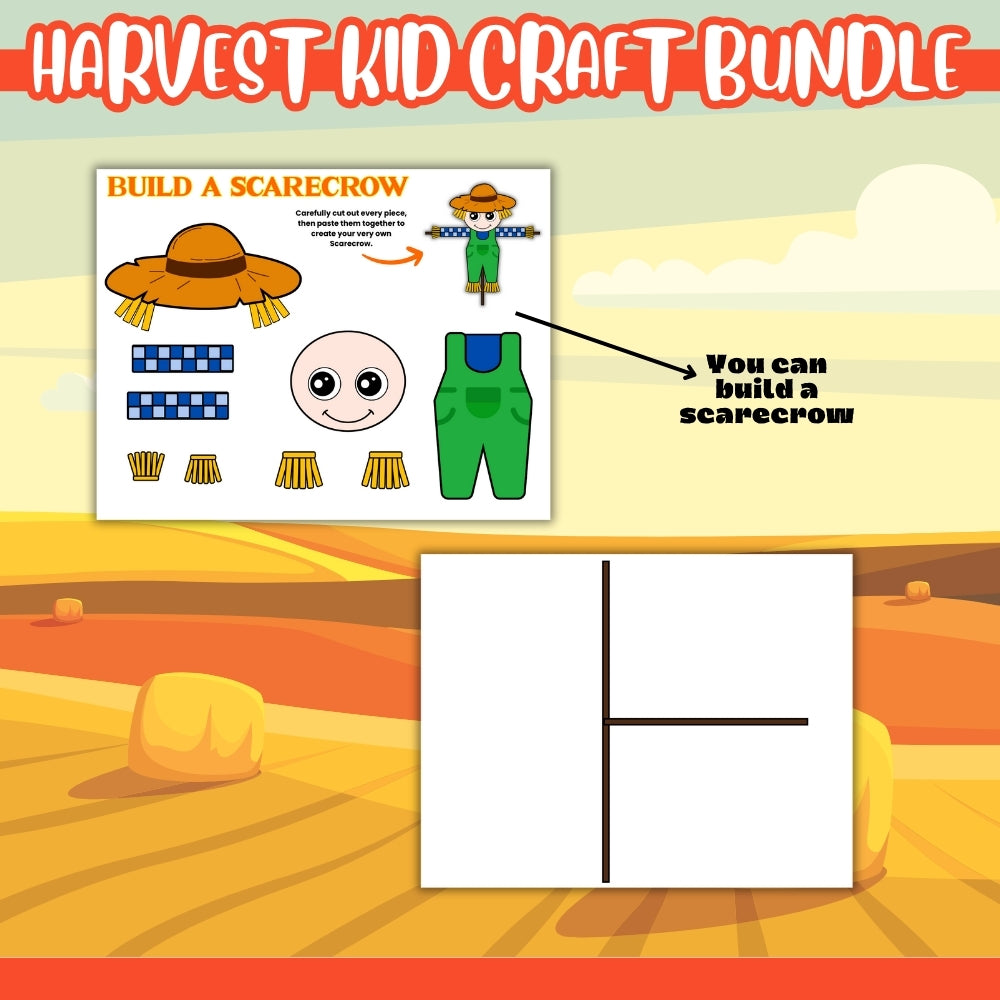 PLR Harvest Kid Craft Bundle