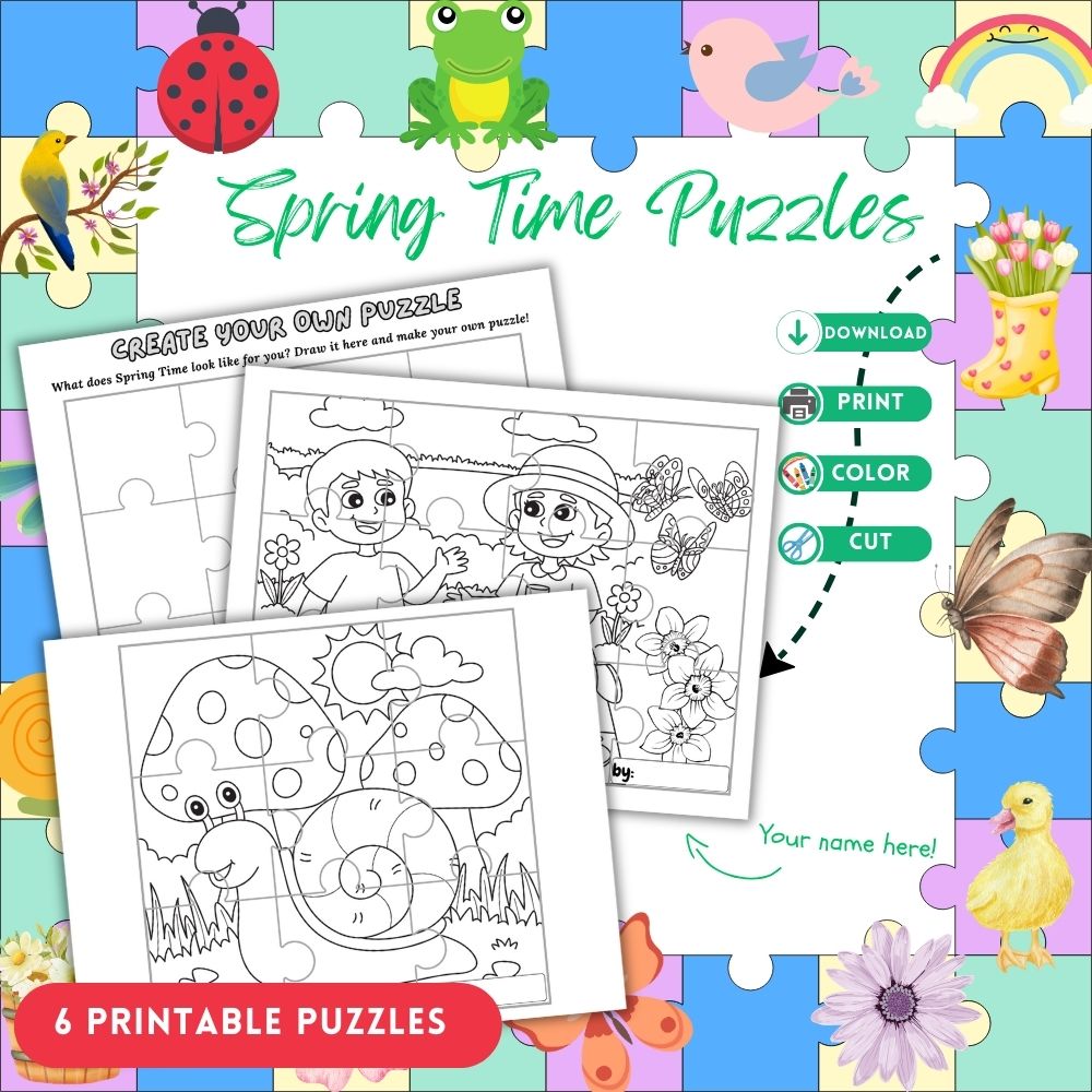 Ultimate Spring PLR Printables Bundle Plus Templates
