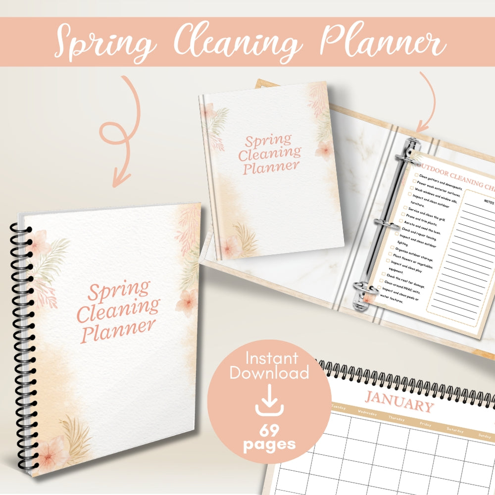 Ultimate Spring PLR Printables Bundle Plus Templates