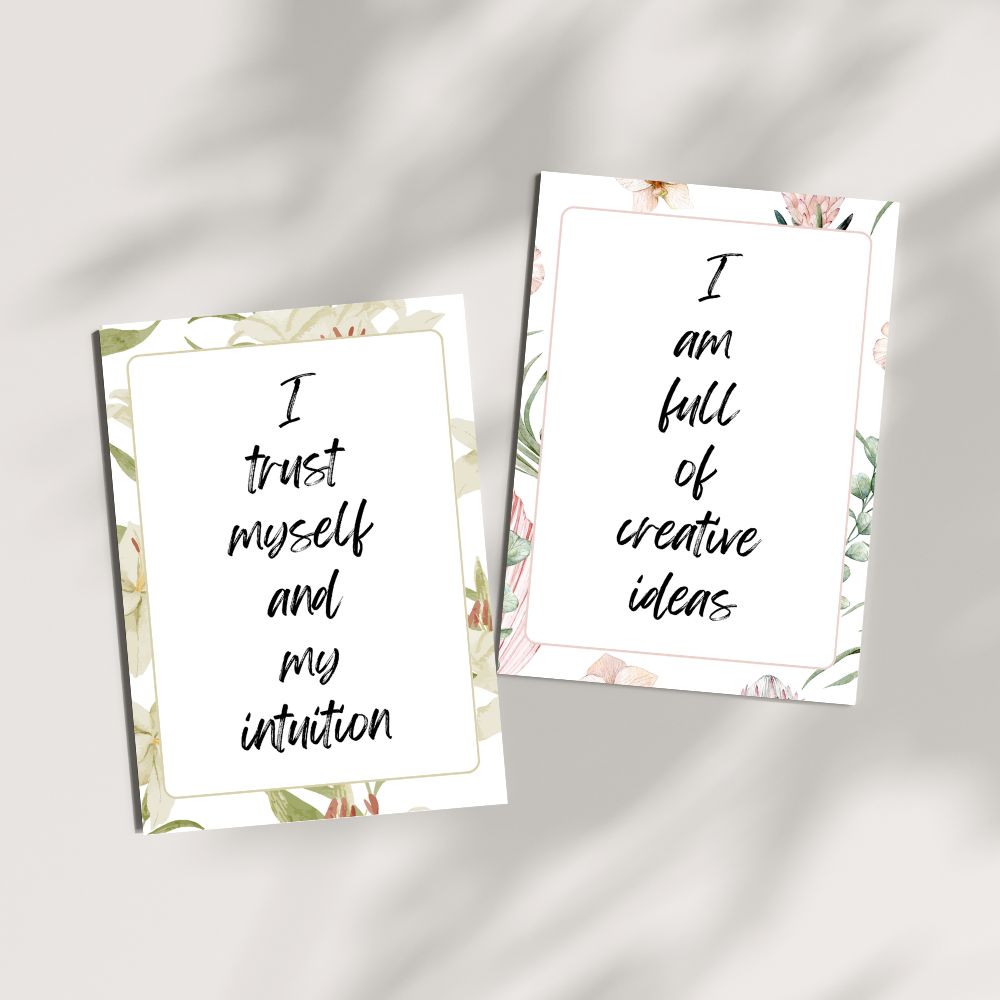 PLR Affirmation Card Bundle
