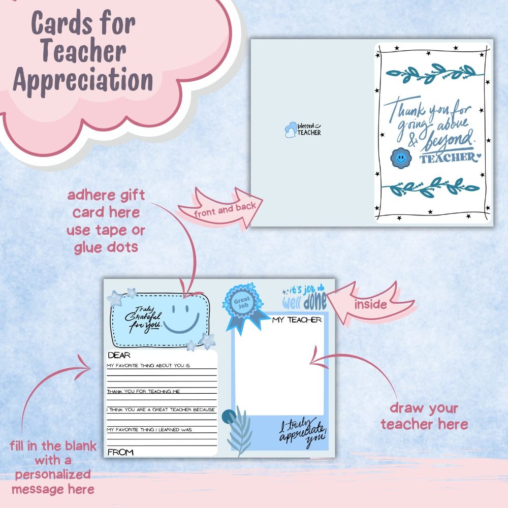 PLR Teacher Appreciation Cards