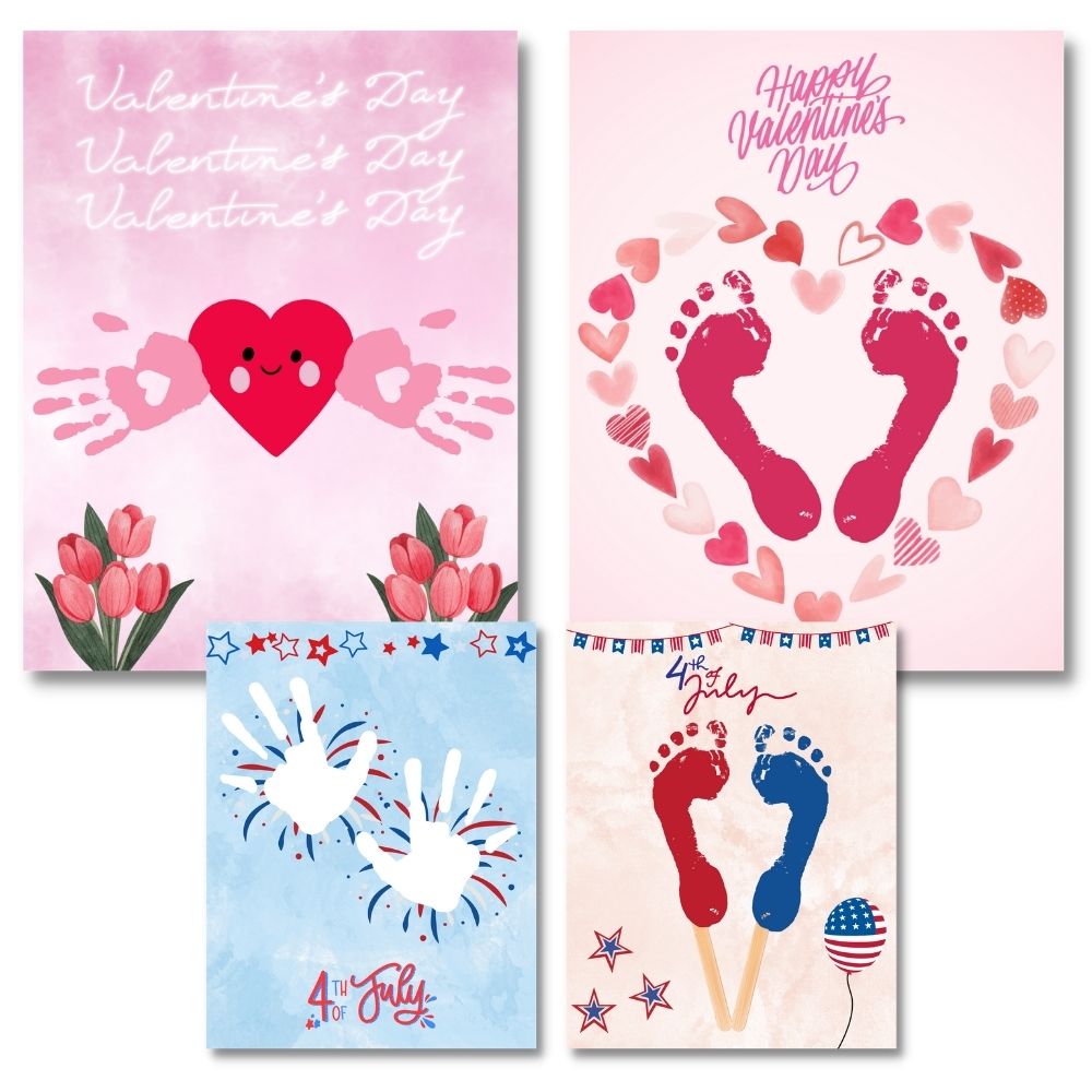 PLR Handprint & Footprint Craft for Kids