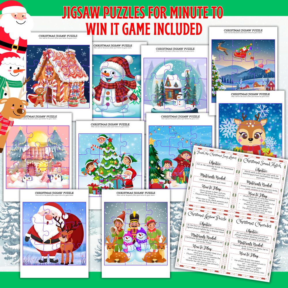 PLR Christmas Minute to Win It