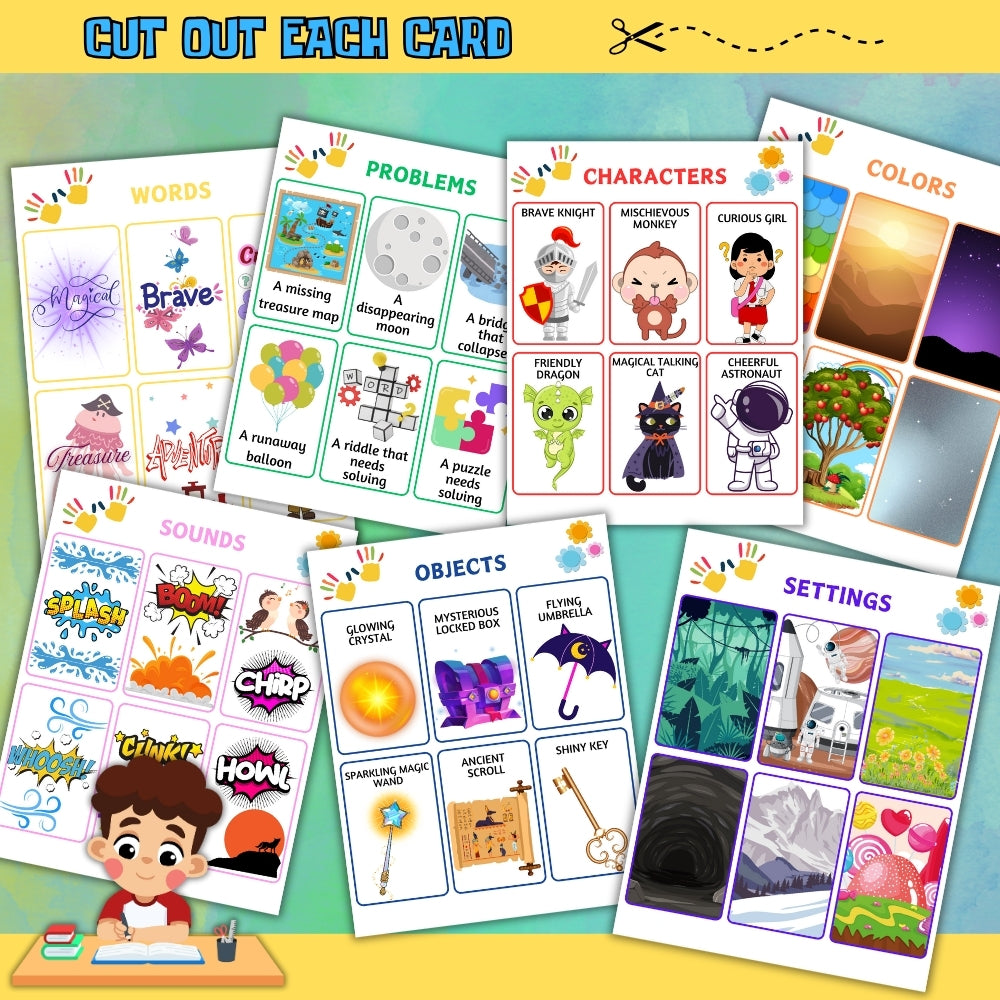 PLR Packet of Pictures for Kids' Story Writing