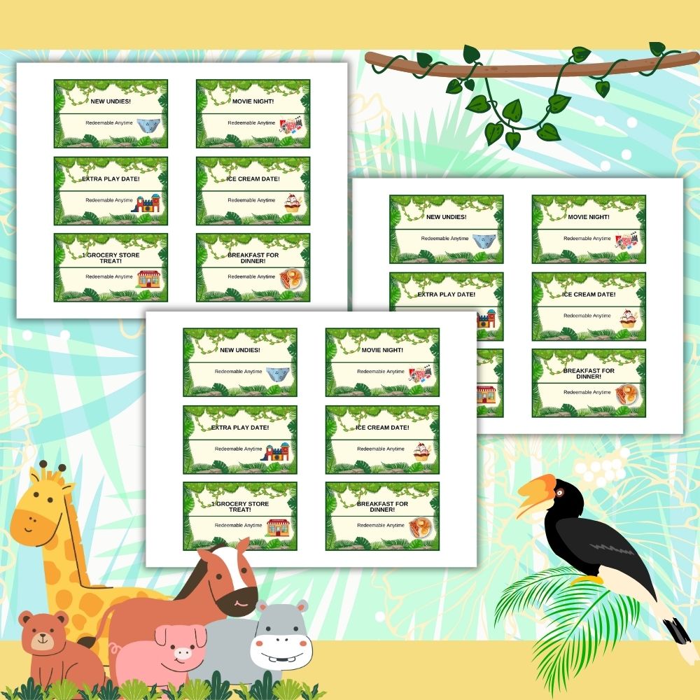 PLR Potty Training Chart