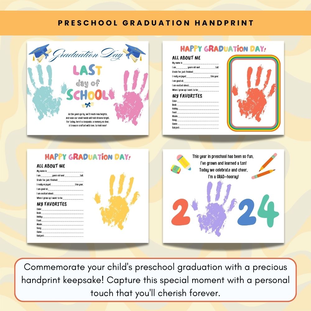 PLR Preschool Graduation Bundle