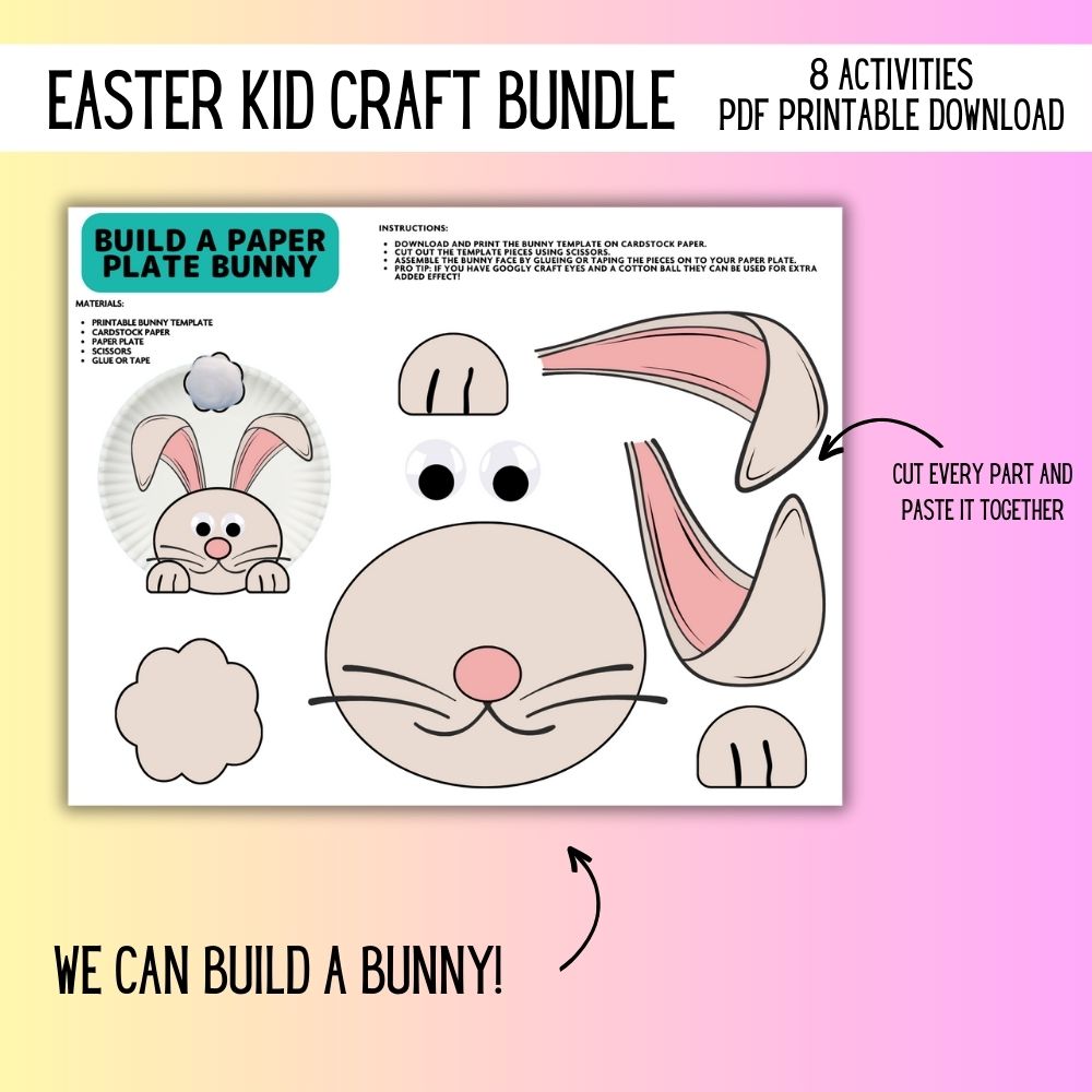 PLR Easter Kid Craft Bundle