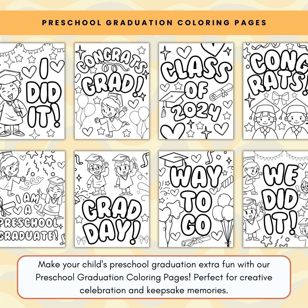 PLR Preschool Graduation Bundle