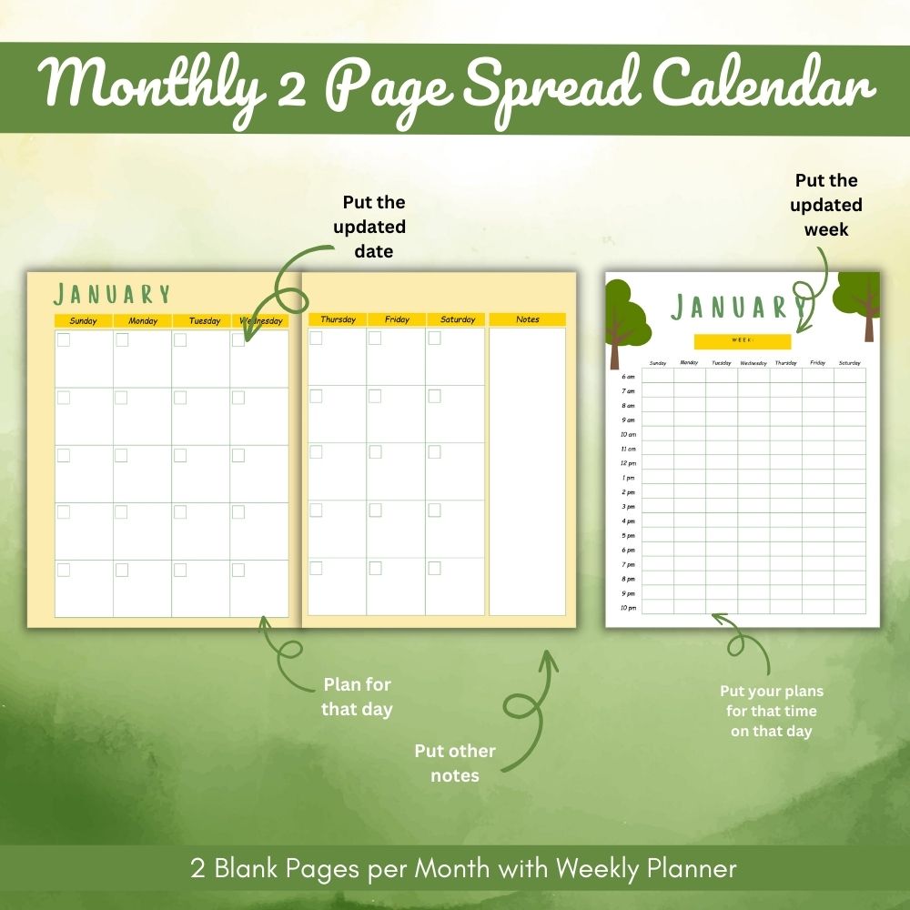 PLR Brain Dump Journal - Tree Design