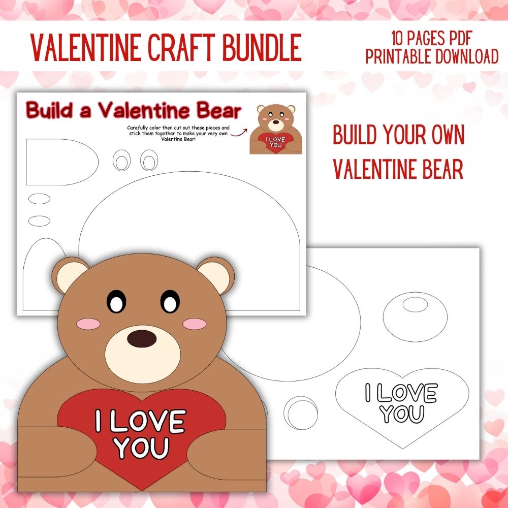 PLR Valentine Kid Craft Bundle