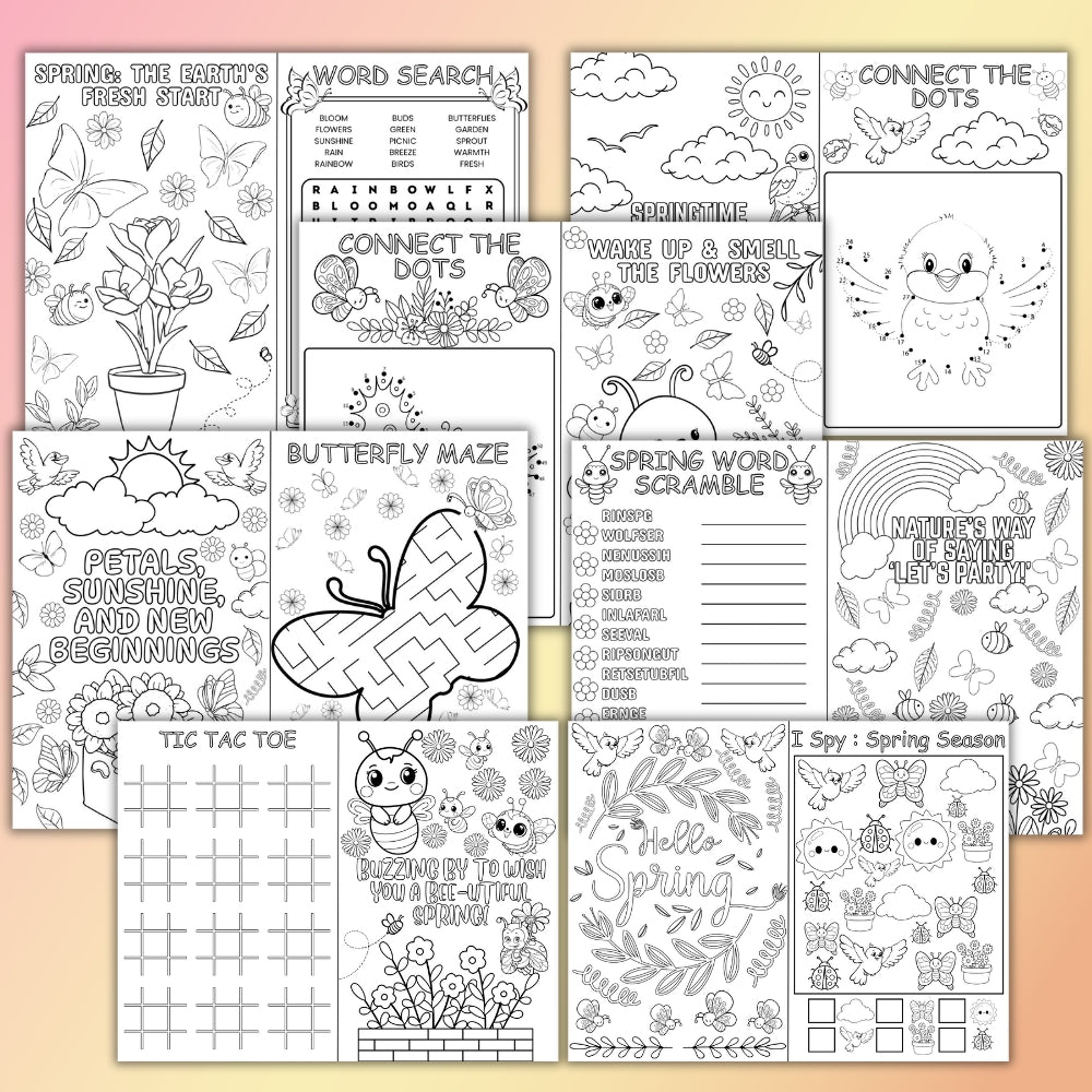 PLR Spring Activity Booklet