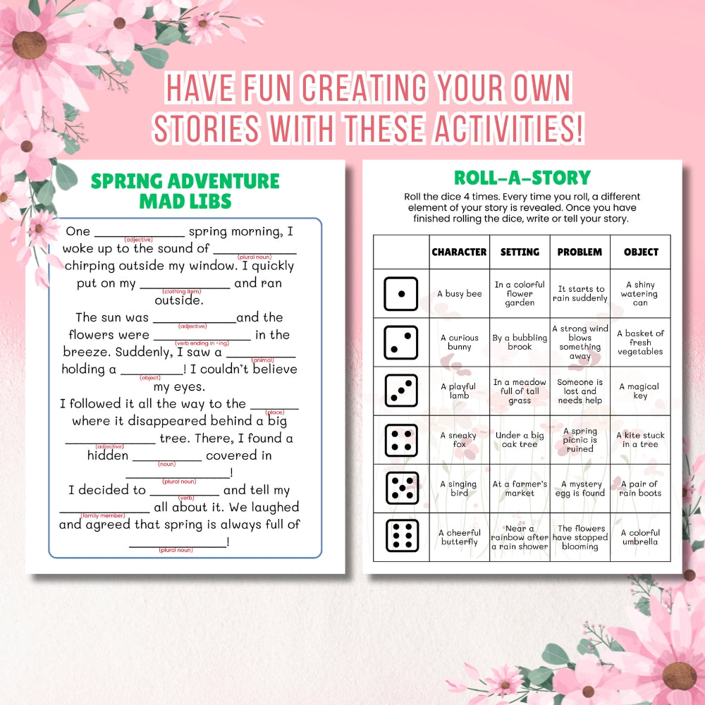 PLR Spring Boredom Buster Pack