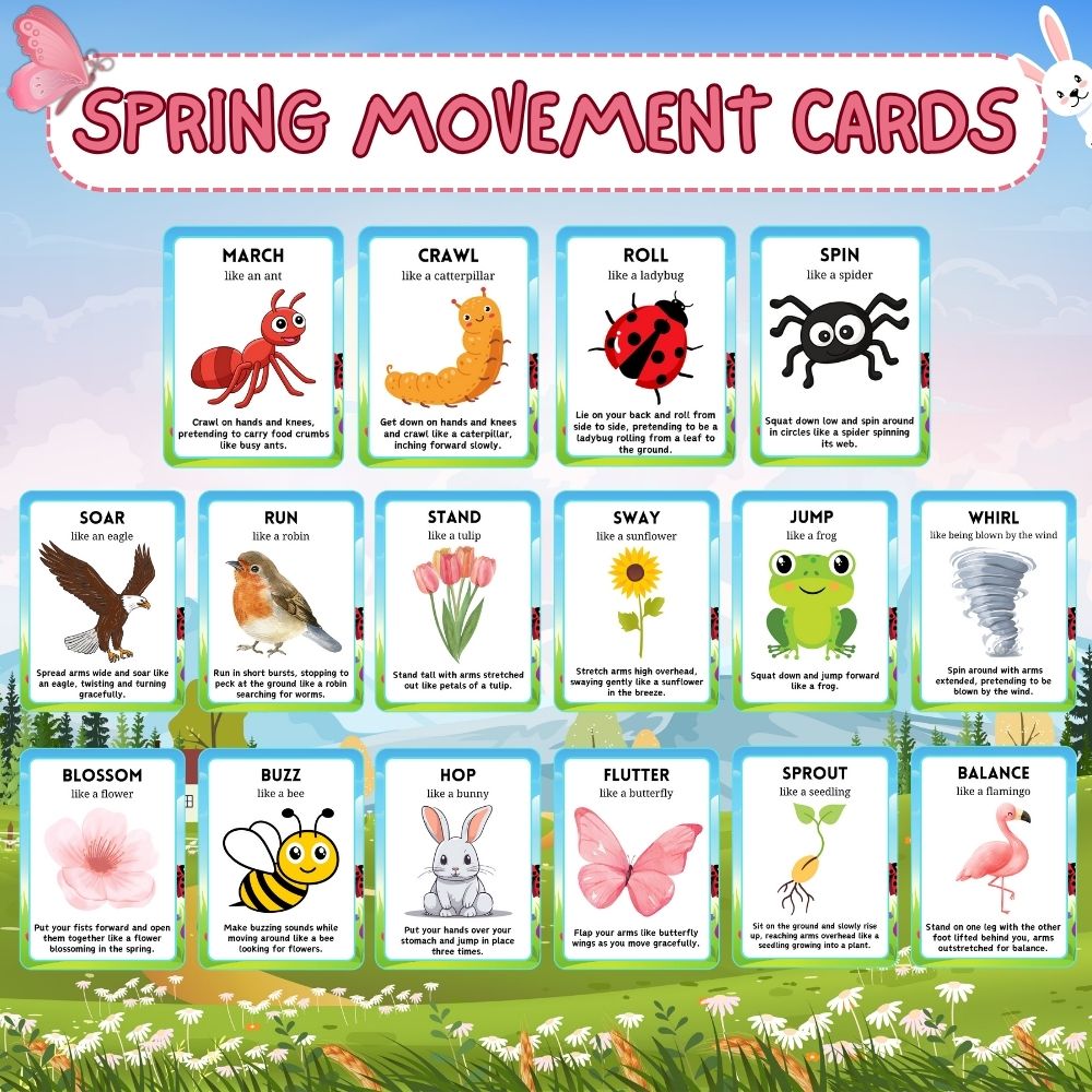 PLR Spring Movement Cards