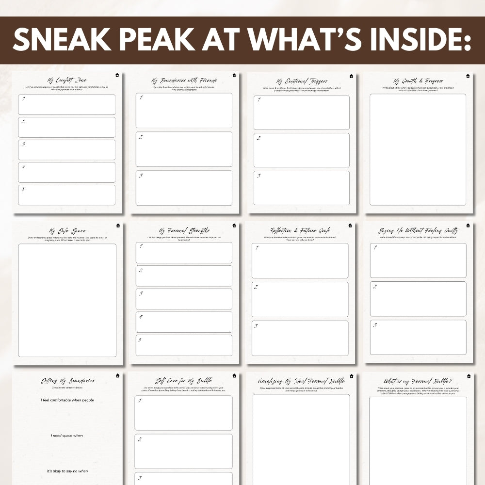 PLR Digital Teen Journal Workbook