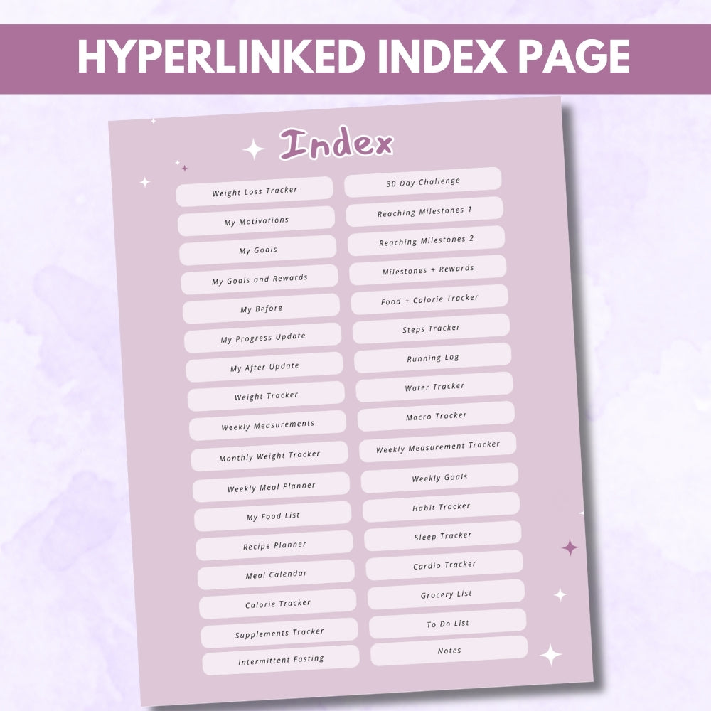 PLR Digital Weight Loss Journal