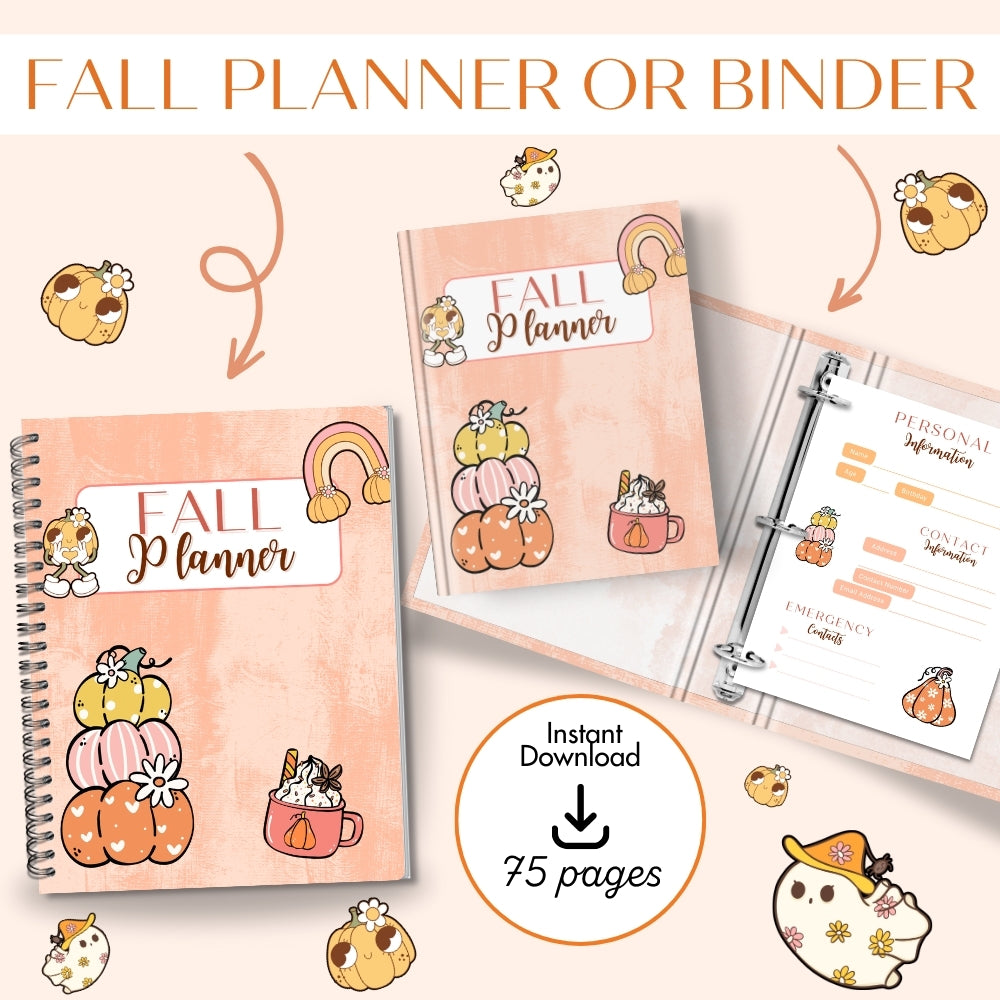 Ultimate Fall PLR Printables Template Pack